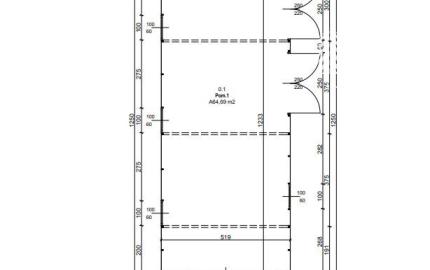 Na prenájom Hala 12,5 x 5 x 4,3 výška