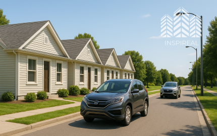 stavebný pozemok Boliarov - 22 km od Košíc, súkromná ulica