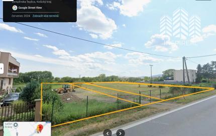 Exkluzívny stavebný pozemok na predaj – Zemplínska Teplica (okres Trebišov)