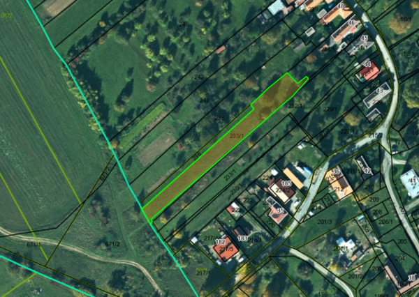 Stavebný pozemok v intraviláne obce Klenov