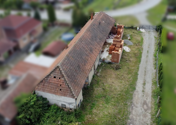 Rozostavaný rodinný dom-Bohdanovce, pozemok 750m2