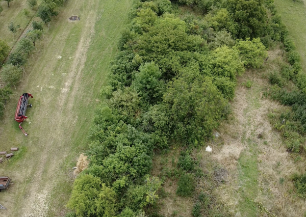 stavebný pozemok Boliarov - 22 km od Košíc, súkromná ulica