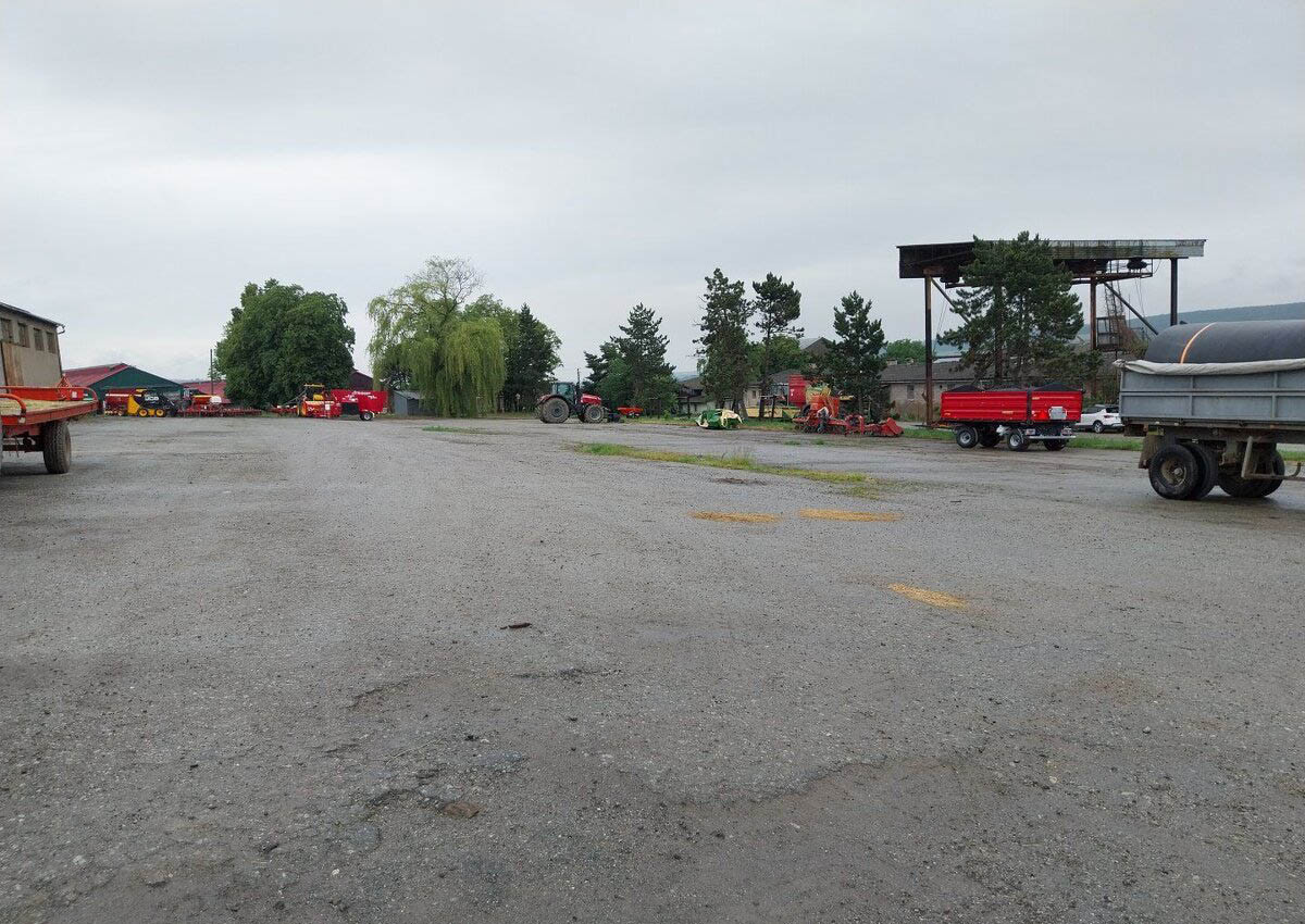 priemyselný pozemok v Rozhanovciach