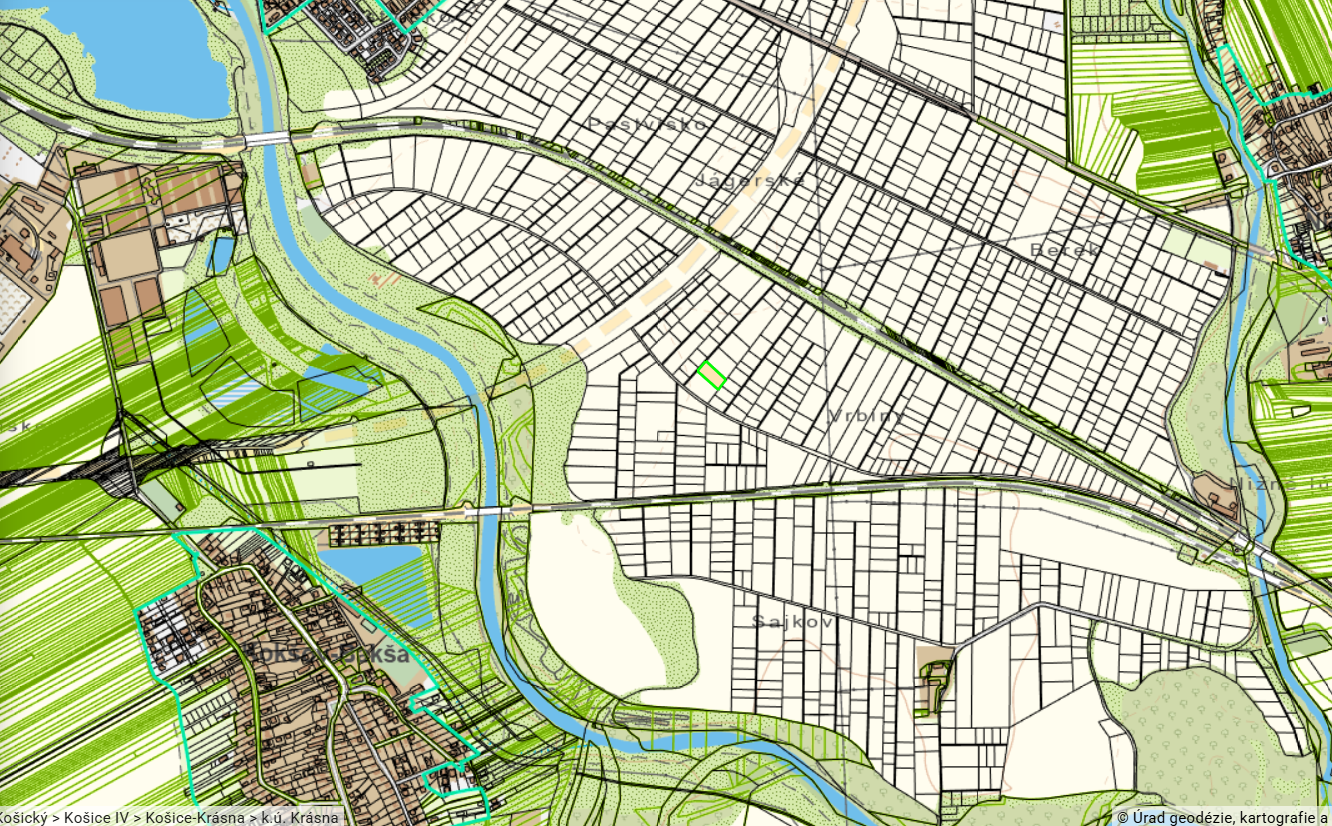 Investičná príležitosť v Krásnej  2295 m2