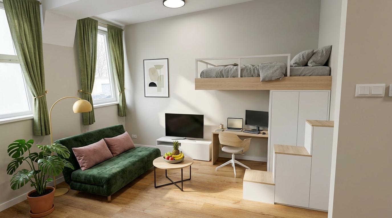 štúdio, kompletná rekonštrukcia, ANIČKA RESIDENCE